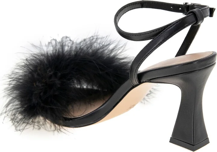 Relby Faux Feather Sandal - Image 11