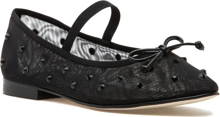 Releve Mary Jane Ballet Flat In Black