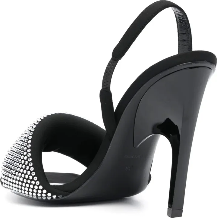 Rem 105mm crystal-embellished sandals - Image 3