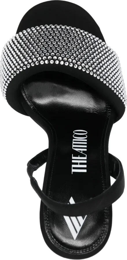 Rem 105mm crystal-embellished sandals - Image 4