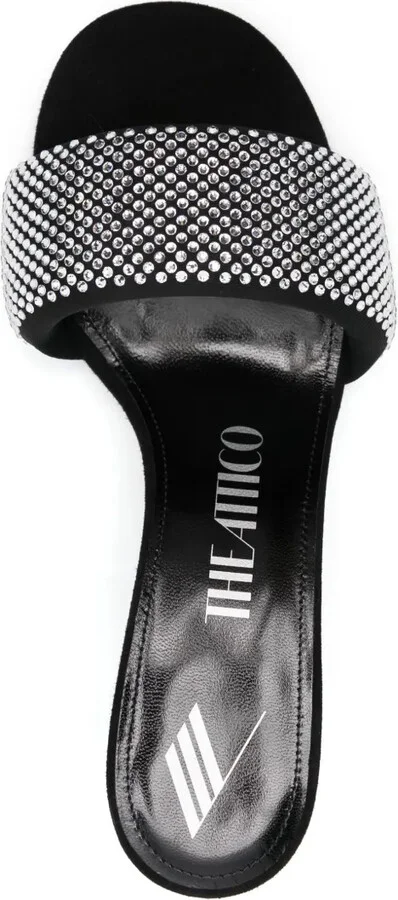Rem 60mm crystal-embellished mules - Image 4