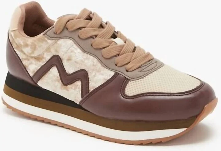 Remix3S Sneaker In Tan