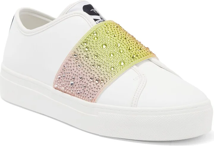 Remmy Rhinestone Slip-On Sneaker