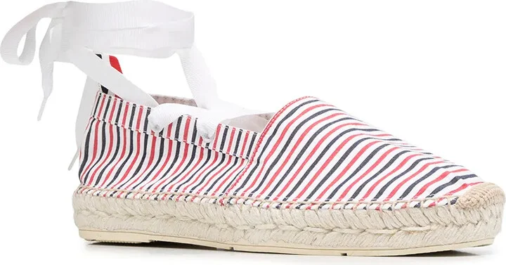 Removable Ankle Tie Espadrilles - Image 2