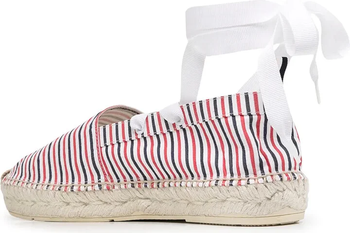 Removable Ankle Tie Espadrilles - Image 3