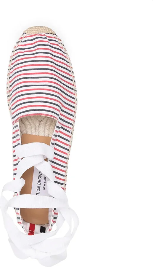 Removable Ankle Tie Espadrilles - Image 4