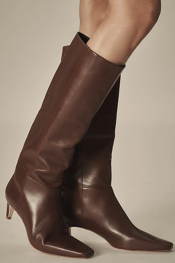 Remy Kitten-Heel Knee Boots - Image 2