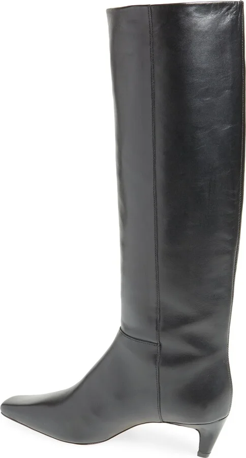 Remy Knee High Kitten Heel Boot - Image 2