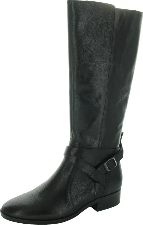 Rena 2 Womens Harness Leather Knee-High Boots