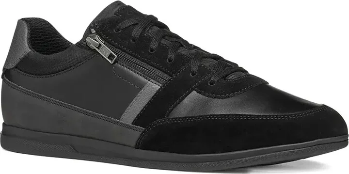 Renan zip-detail suede sneakers - Image 2