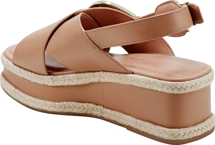 Renda Slingback Espadrille Platform Wedge Sandal - Image 2
