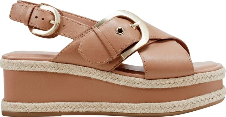Renda Slingback Espadrille Platform Wedge Sandal - Image 3