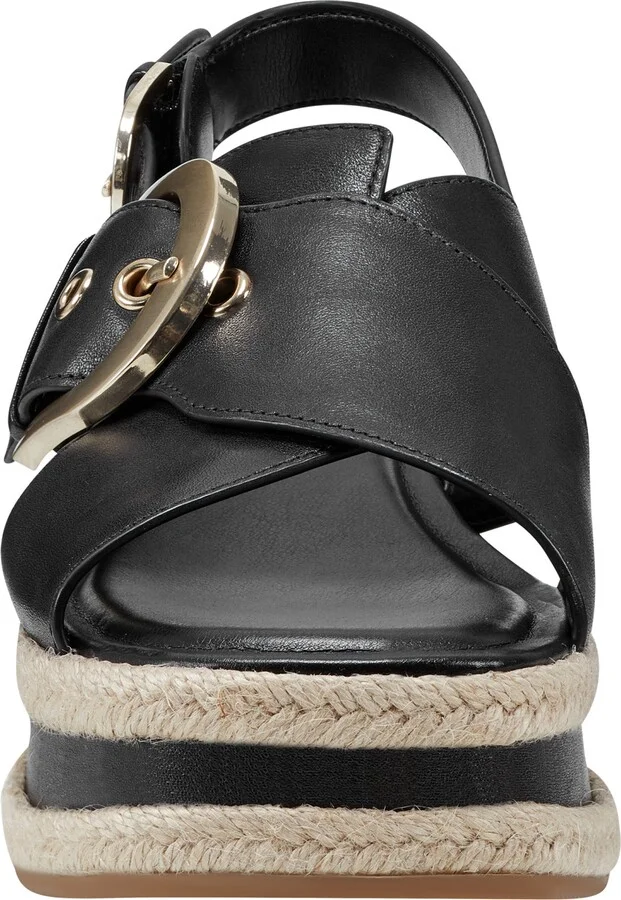 Renda Slingback Espadrille Platform Wedge Sandal - Image 11