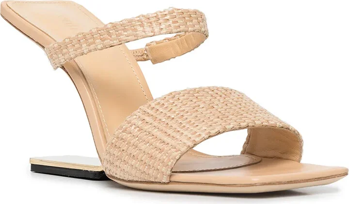 Rene 100mm geometric-heel sandals - Image 2