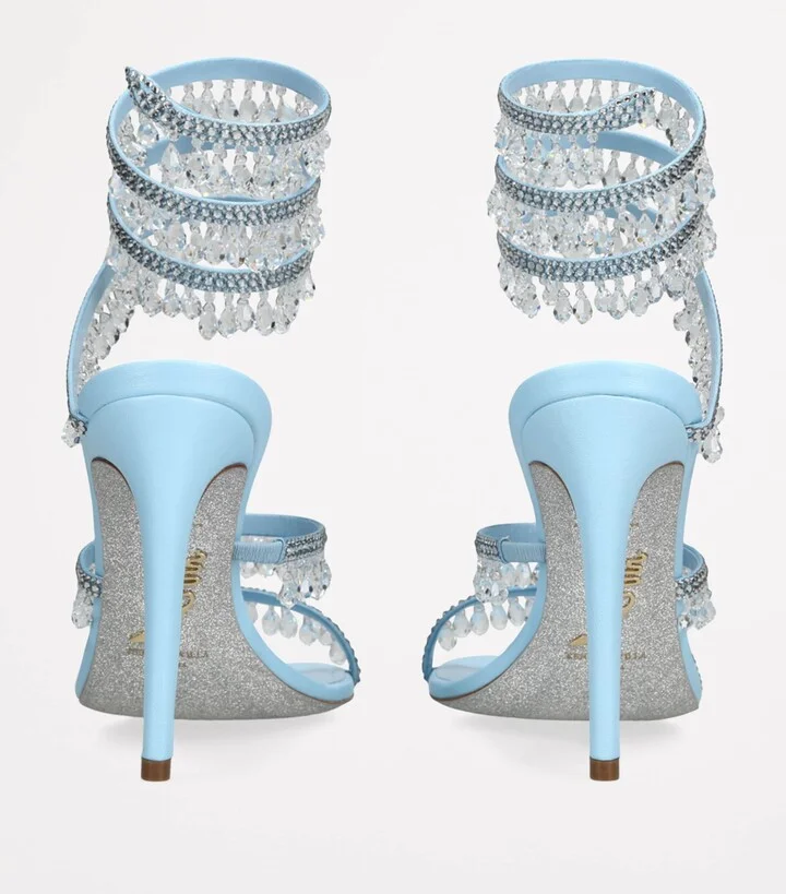 René Caovilla Chandelier Heeled Sandals 105 - Image 2