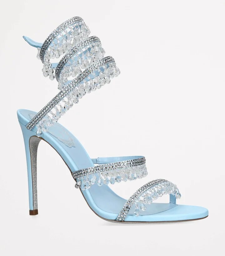 René Caovilla Chandelier Heeled Sandals 105 - Image 3