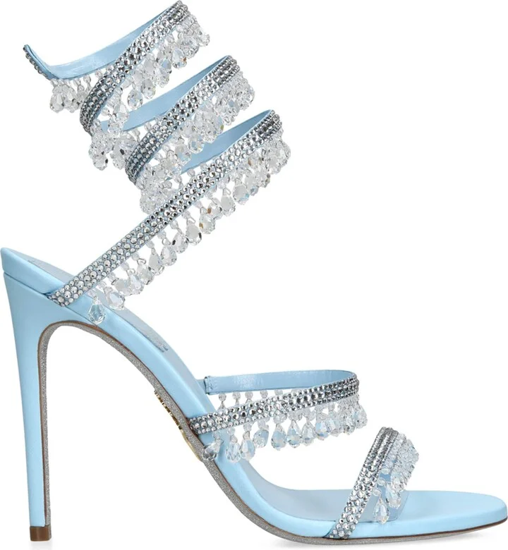 René Caovilla Chandelier Heeled Sandals 105