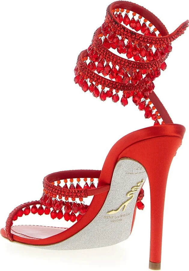René Caovilla 'Chandelier' Sandals - Image 3