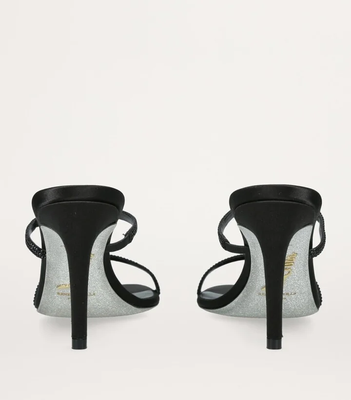 René Caovilla Cleo Heeled Mules - Image 3