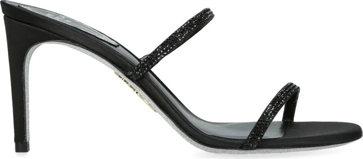 René Caovilla Cleo Heeled Mules