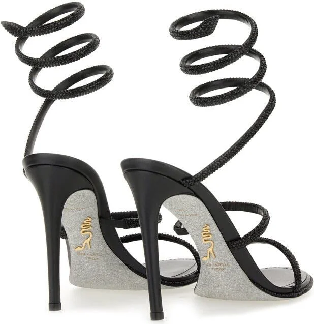 René Caovilla "Cleo" Sandal With Crystals - Image 5