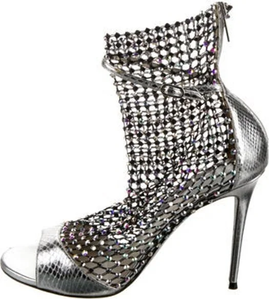 Metallic, Pattern Prints, Silver