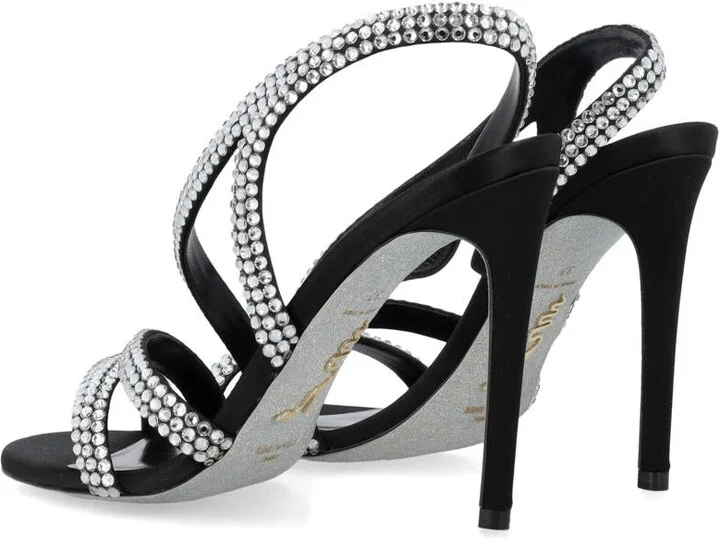 René Caovilla Crystal Sandal - Image 4