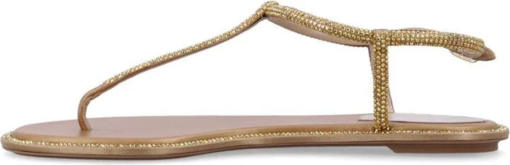 René Caovilla Crystals Diana Thong Sandals - Image 3