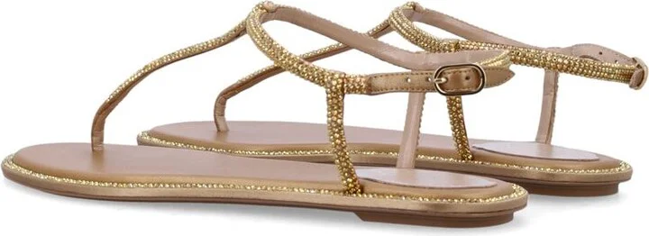 René Caovilla Crystals Diana Thong Sandals - Image 4
