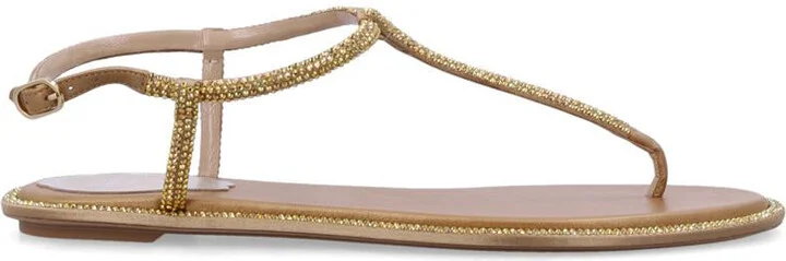 René Caovilla Crystals Diana Thong Sandals