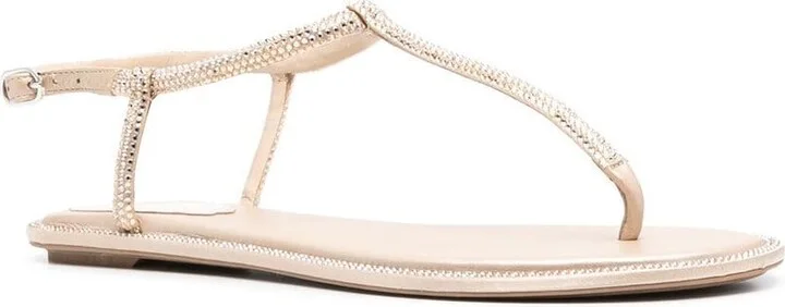 Rene' Caovilla Diana Flat Flip Flops - Image 3