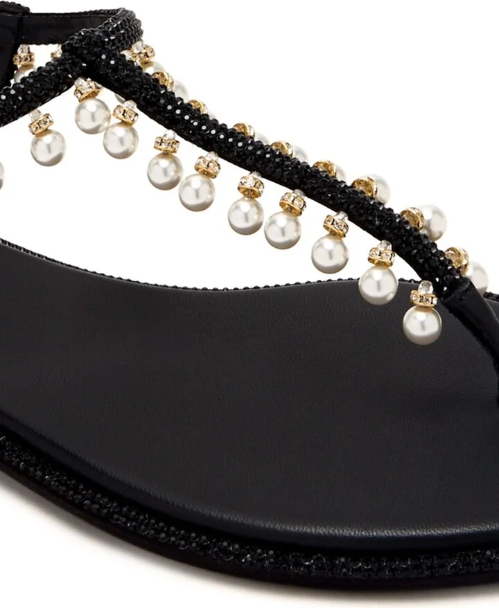 Rene' Caovilla Diana Pearl Sandals - Image 4
