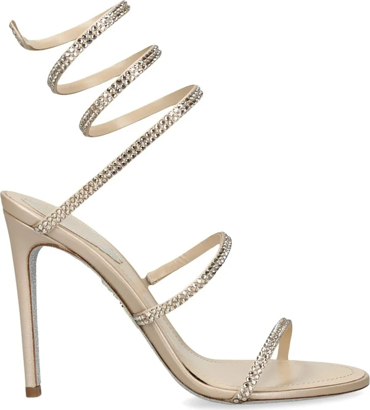 René Caovilla Embellished Cleo Ii Heeled Sandals 105