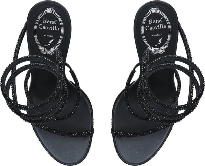 René Caovilla Embellished Cleo Sandals 105 - Image 5