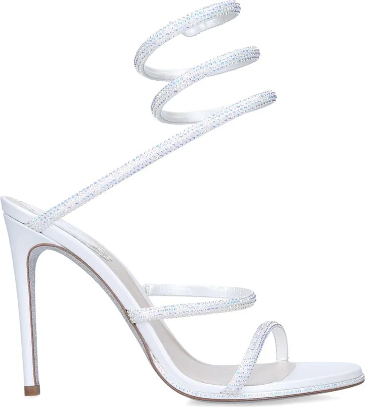 René Caovilla Embellished Cleo Sandals 105 - Image 3