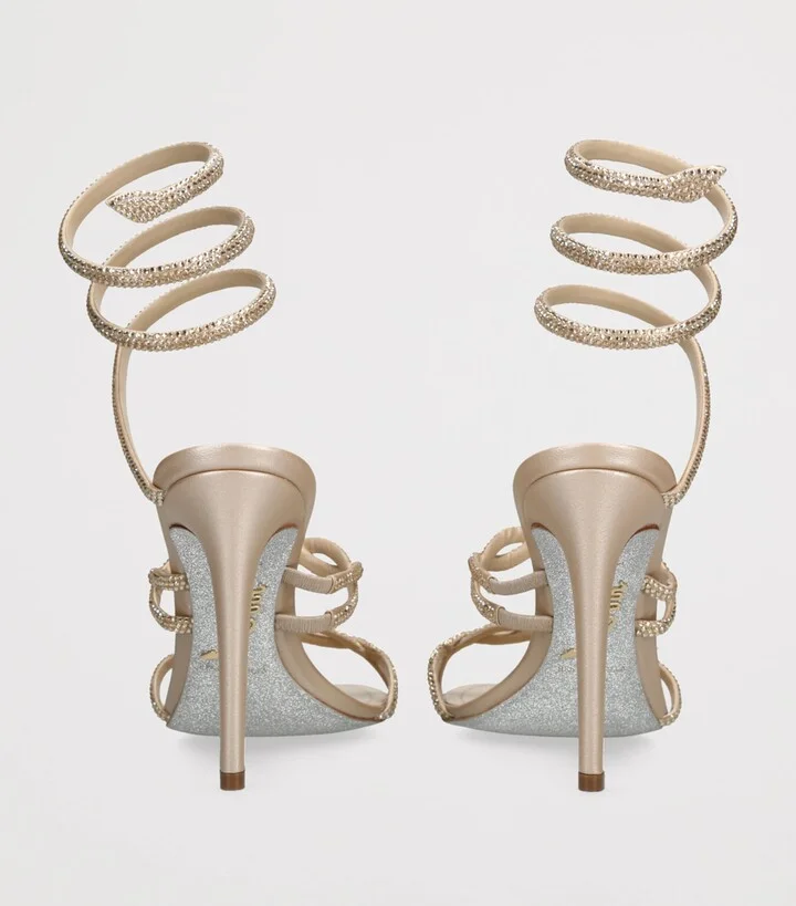 René Caovilla Embellished Cleo Sandals 105 - Image 2