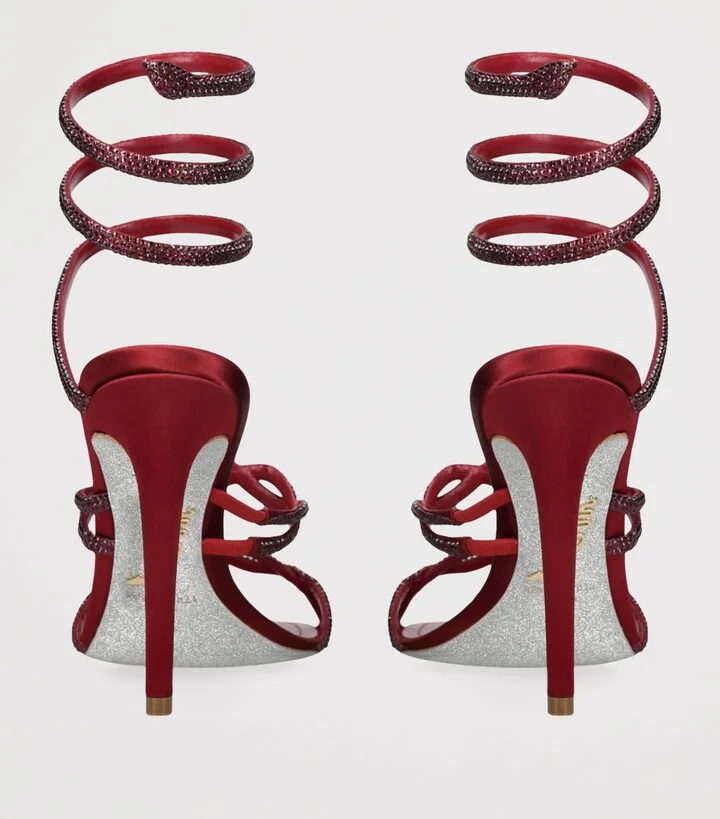 René Caovilla Embellished Cleo Sandals 105 - Image 2