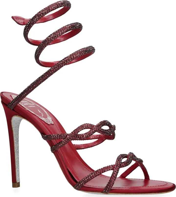 René Caovilla Embellished Cleo Sandals 105