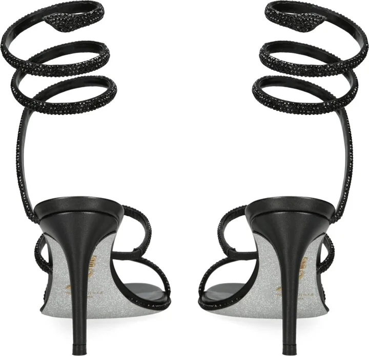 René Caovilla Embellished Cleo Sandals 80 - Image 2