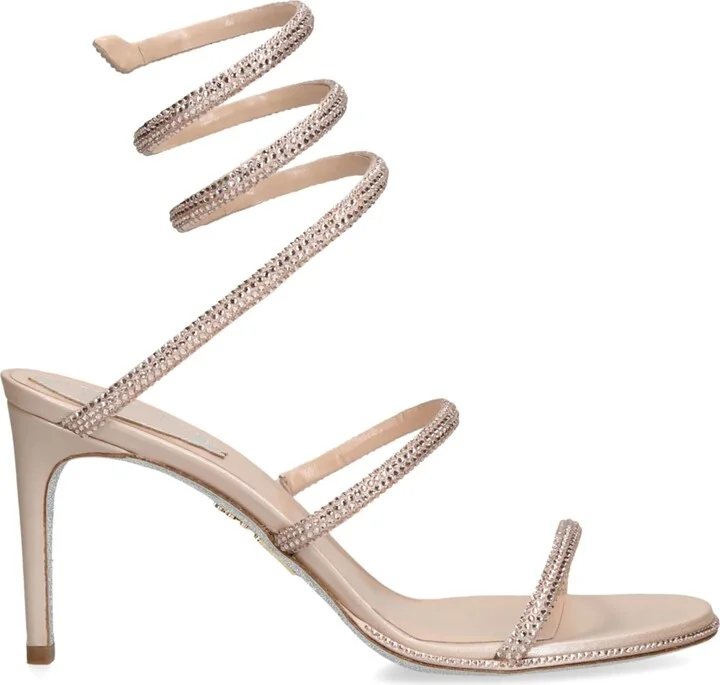 René Caovilla Embellished Cleo Sandals 80