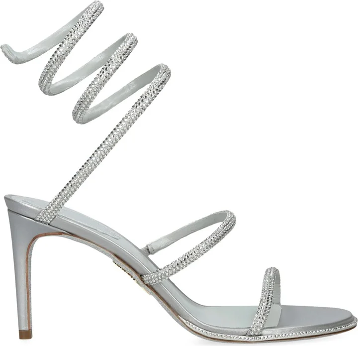 René Caovilla Embellished Cleo Sandals 80