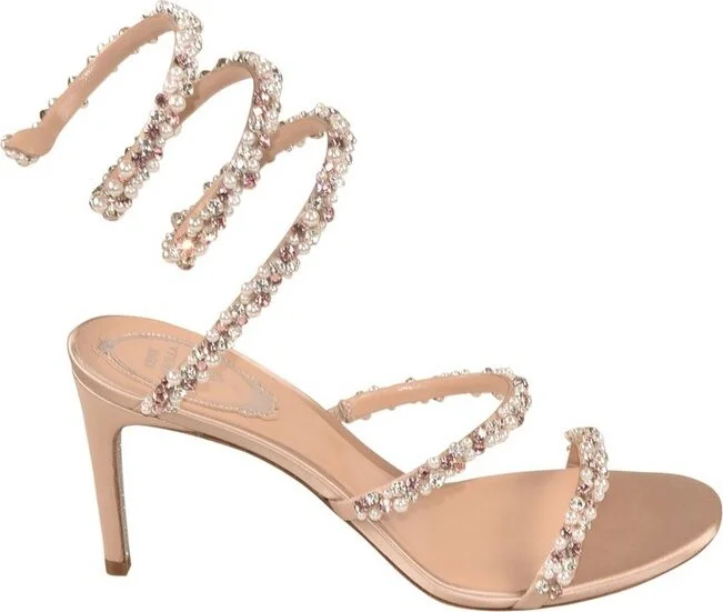 René Caovilla Embellished Sandals