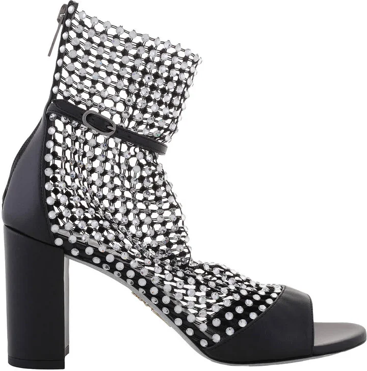 Rene Caovilla Galaxia 80 Jeweled Sandals