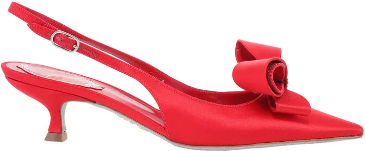 Rene Caovilla Jeweled Arabella 50 SlingBack Pumps