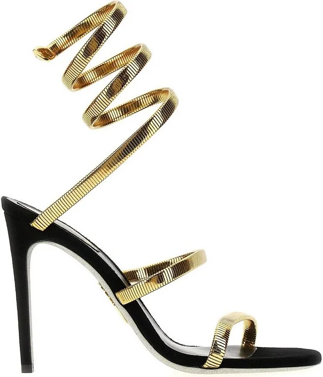 René Caovilla Juniper Coiled-Strap Sandals