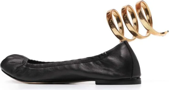 René Caovilla Juniper Leather Ballets - Image 4