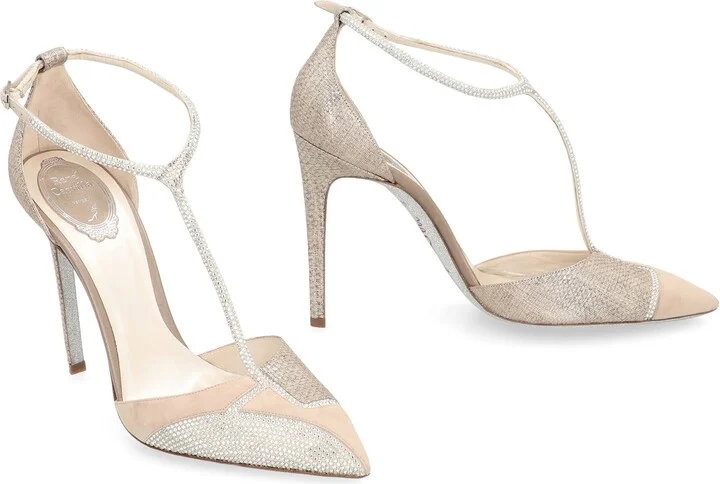 René Caovilla Karung Pointy-Toe Pumps - Image 3