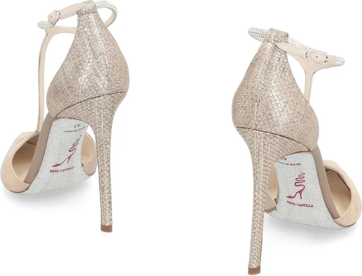 René Caovilla Karung Pointy-Toe Pumps - Image 4