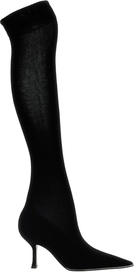 René Caovilla Knitted Boots