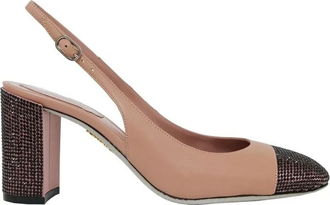 René Caovilla Kristen Havana Slingback Pumps
